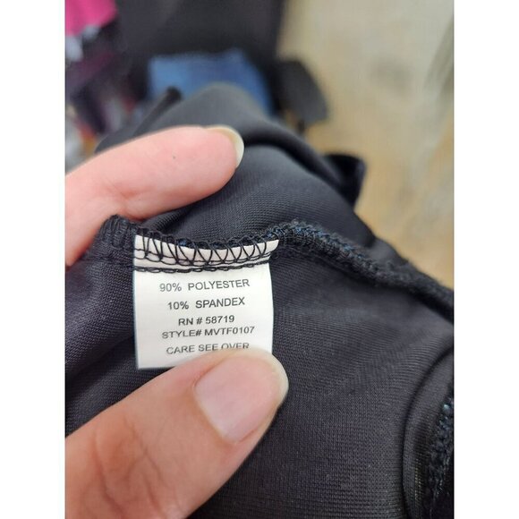 Elementz Womens XL Black & Turquoise Paisley Cardigan With Sparkling Button Deta - Picture 7 of 8